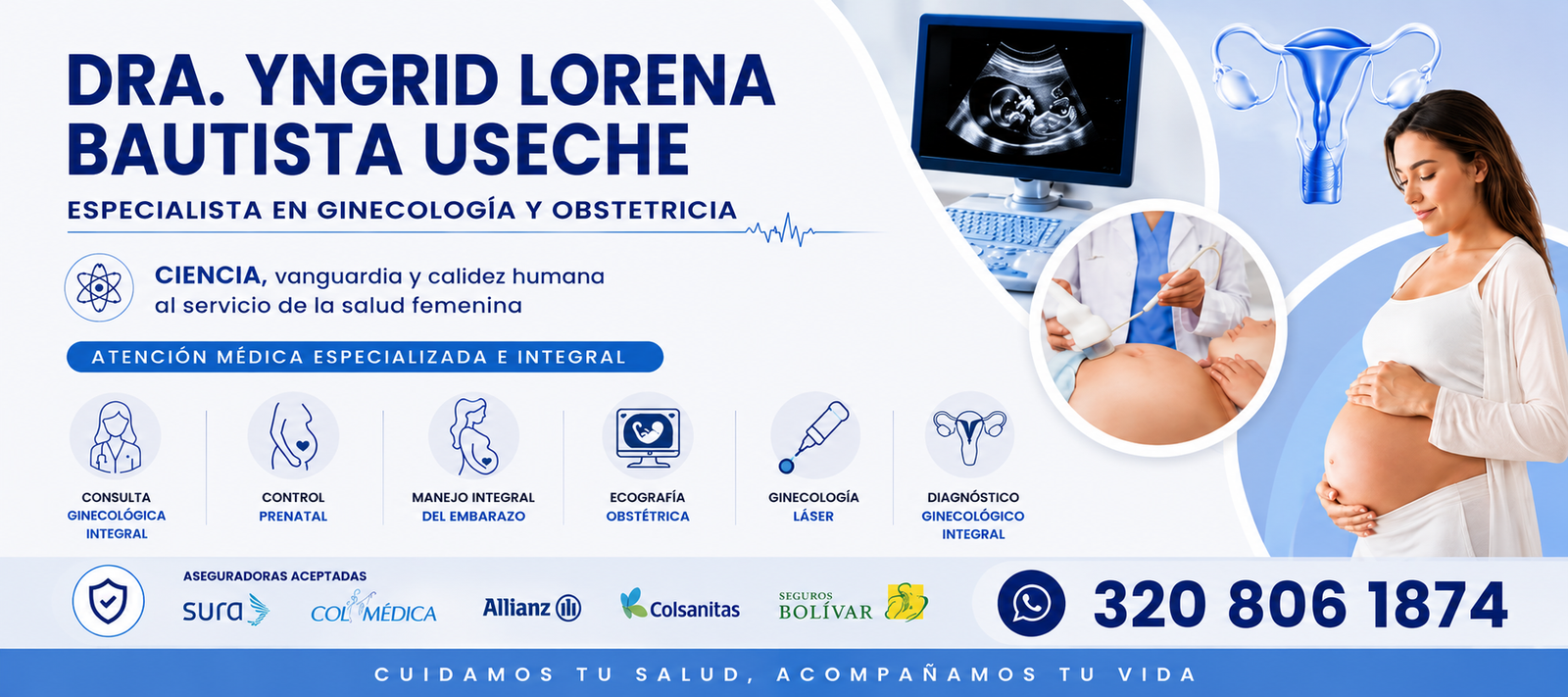 Banner de Dra. Yngrid Lorena Bautista Useche